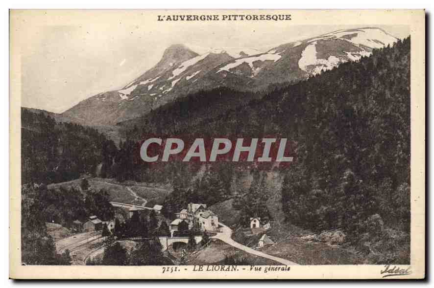 CPA L'Auvergne Pittoresque Le Lioran Vue generale 