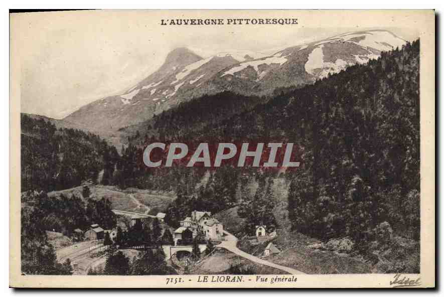 CPA L'Auvergne Pittoresque Le Lioran Vue generale 