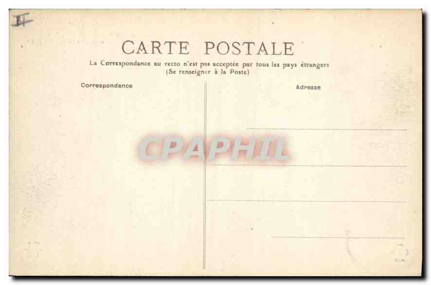 CPA L'Auvergne Cantal Le Lioran Tunnel du Chemin de fer et l'Alagnon  — Rückseite
