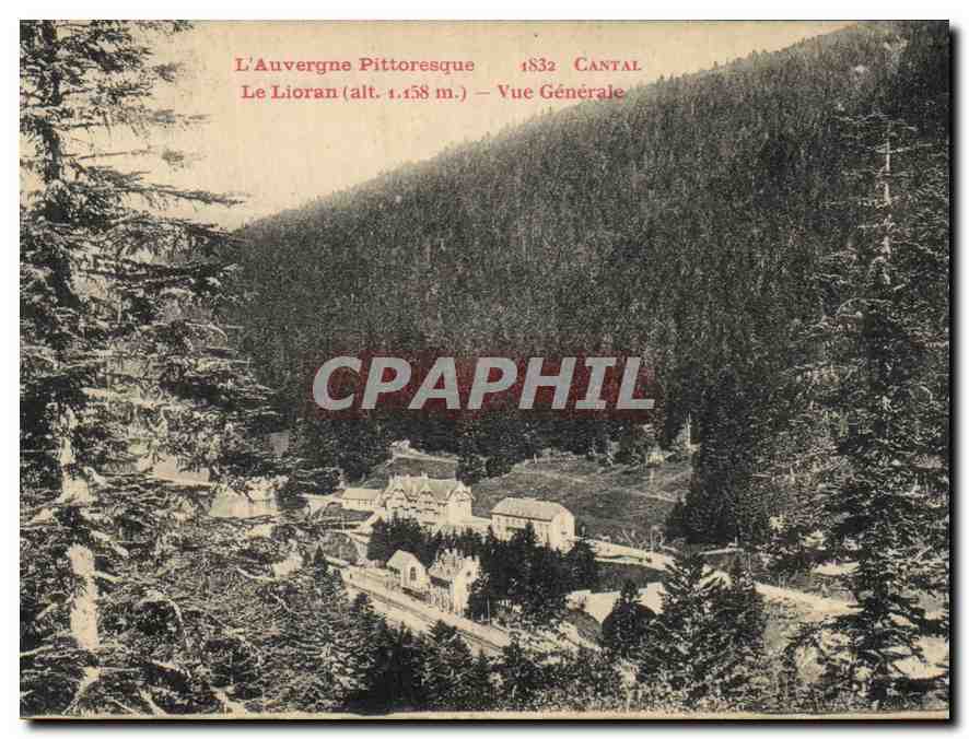 CPA L'Auvergne Pittoresque Cantal Le Lioran Vue Generale 