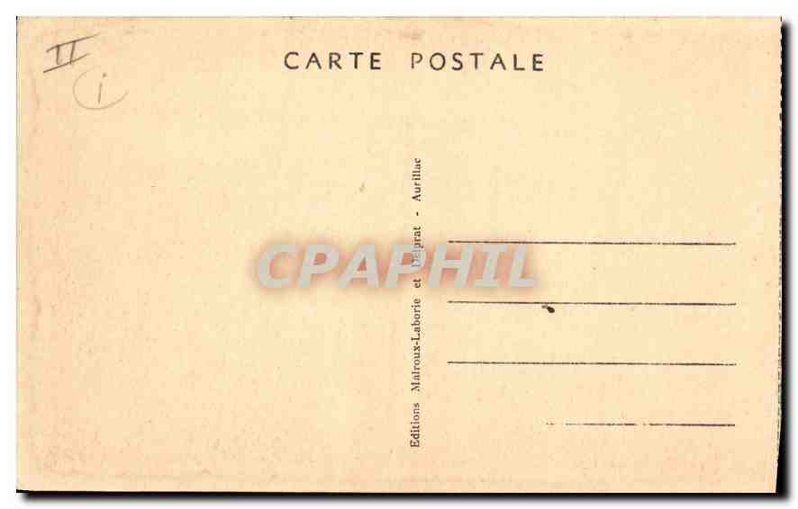 CPA Le Cantal Pittoresque Le Lioran en Hiver Sortie du Tunnel  — Verso