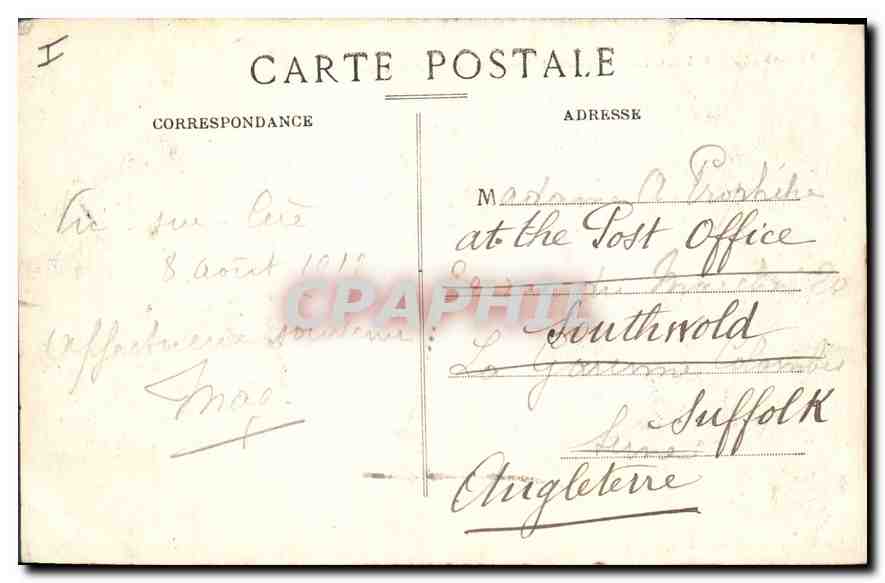 CPA Le Cantal Le Lioran Vallee de l'Allagnon  — Rückseite