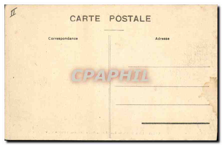 CPA L'Auvergne Cantal Le Lioran le Tunnel de la Route  — Rückseite