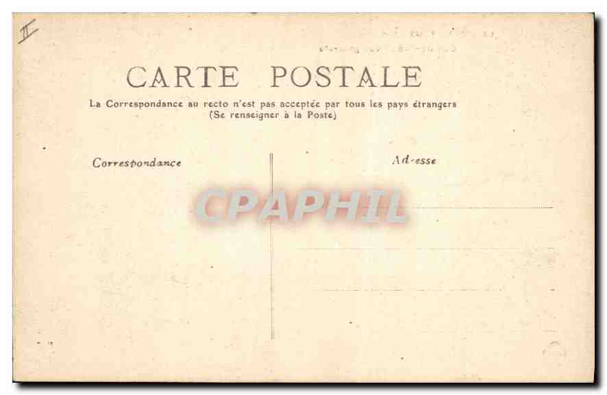 CPA Le Lioran sous la Neige Cantal Vue generale  — Rückseite