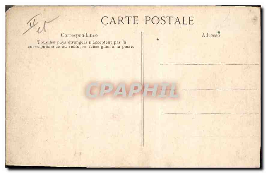 CPA Le Plateau Central Le Tunnel du Lioran Cantal et la Vanne de l'Allagnon  — Verso