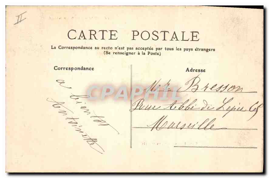 CPA Le Lioran sous la Neige Cantal Les Hotels  — Rückseite