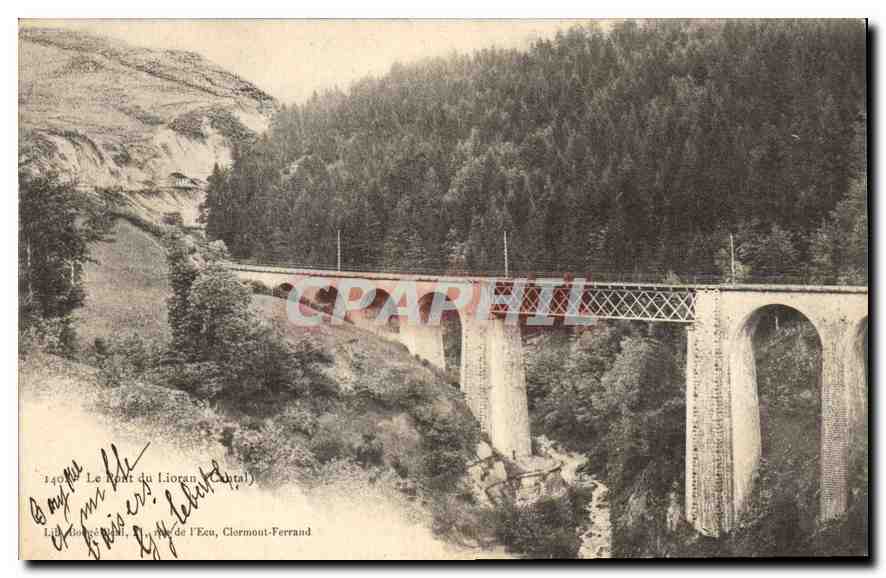 CPA Le Pont du Lioran Cantal 