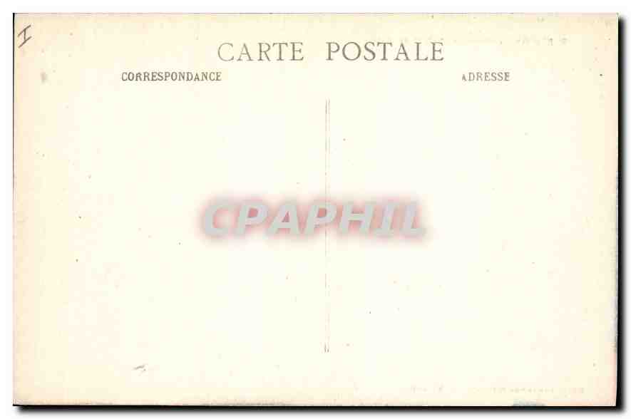 CPA Saint Etienne Place de l'Hotel de Ville  — Rückseite