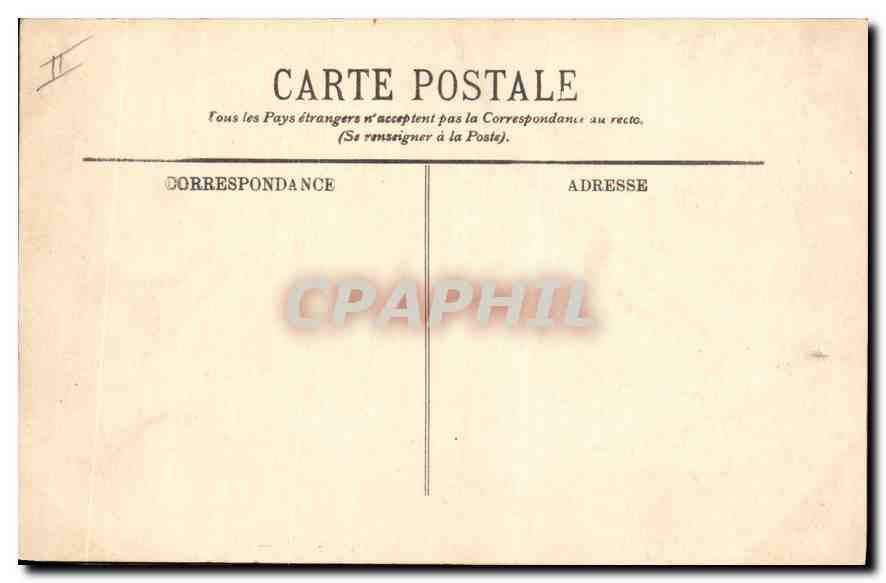 CPA Environs de Saint Etienne La Loire au Rocher Maudit Peche Pecheur — Rückseite