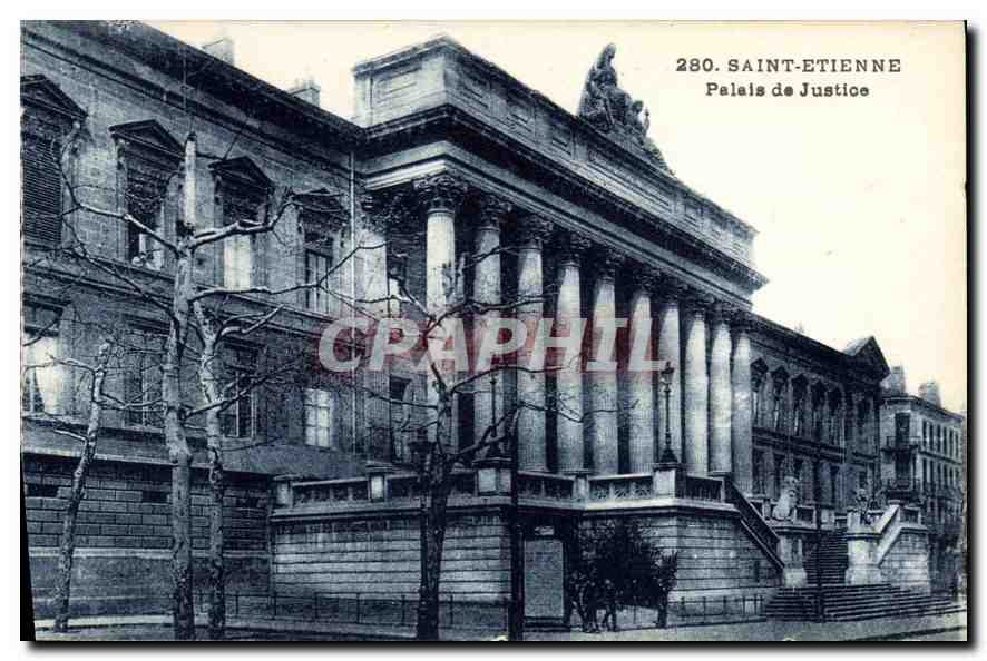 CPA Saint Etienne Palais de Justice 