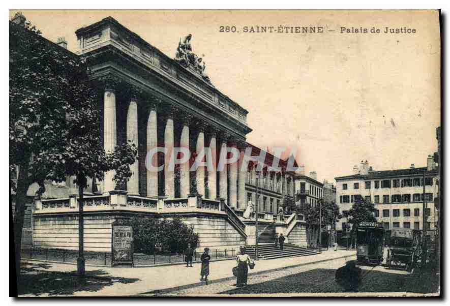 CPA Saint Etienne Palais de Justice 