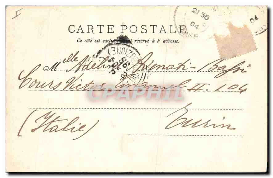 CPA Lyon Saint Etienne Eglise St Roch  — Rückseite