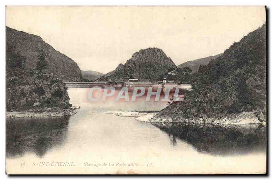 Saint-Étienne — Stauwerk La Roche-aillée — L.I.