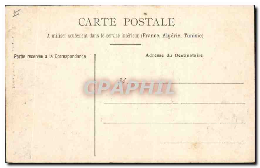CPA Saint Etienne Un coin de Marengo  — Rückseite