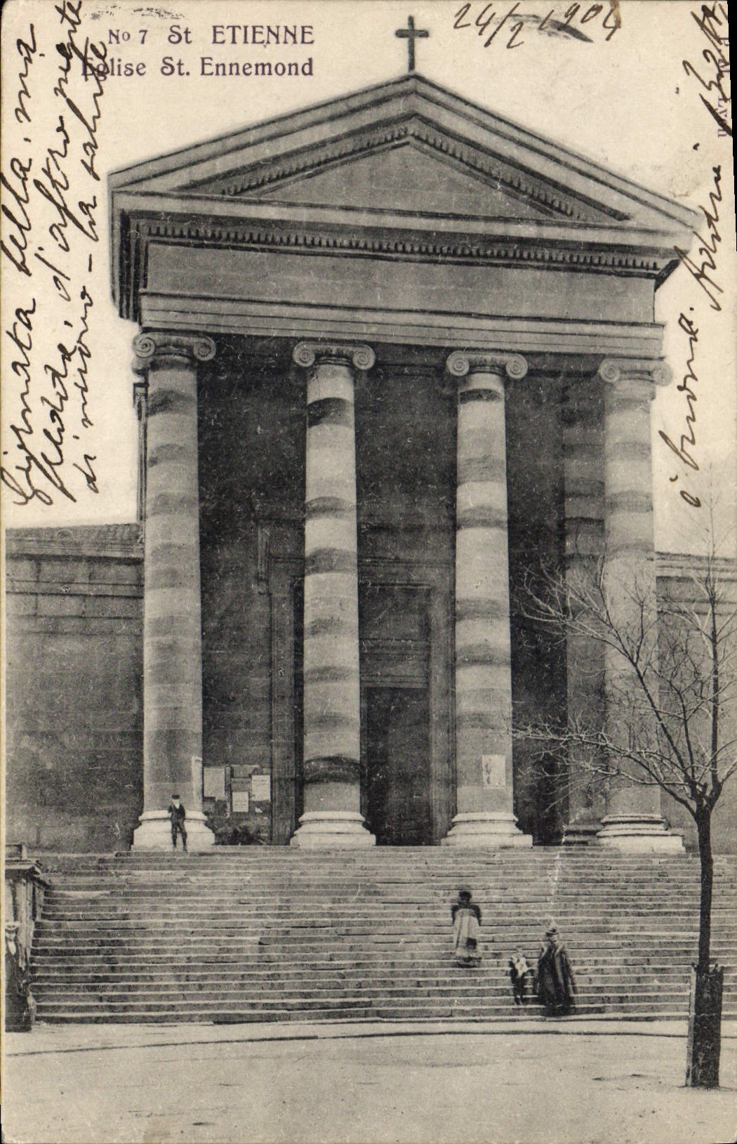 Église Saint-Étienne — St-Ennemond — No 7 — Éditeur non identifié