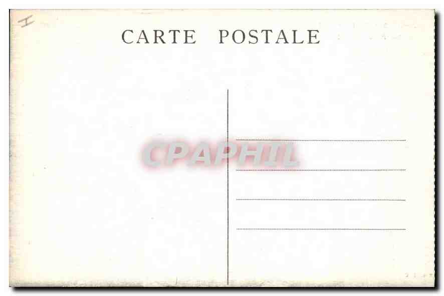 CPA Saint Etienne La Place et l'Hotel de Ville  — Rückseite