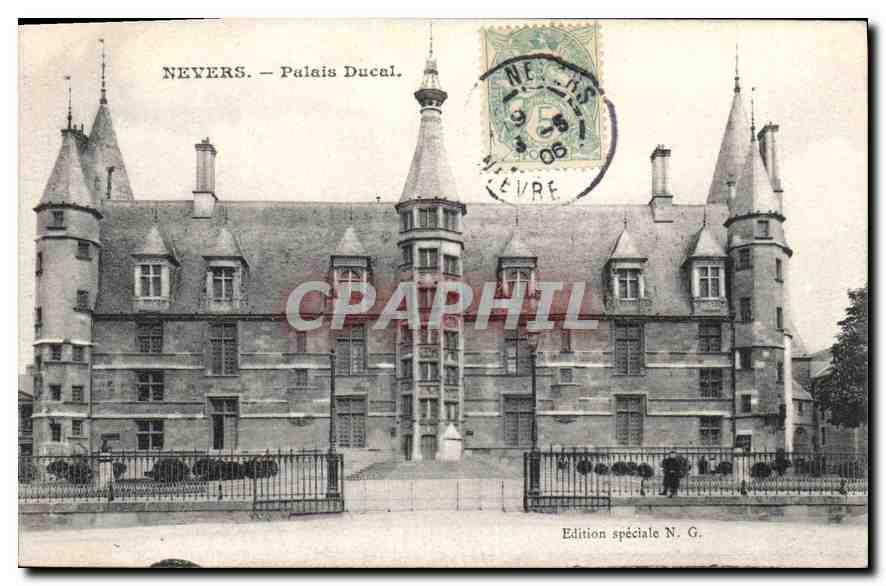 Nevers — Palais Ducal — Édition spéciale N. G.