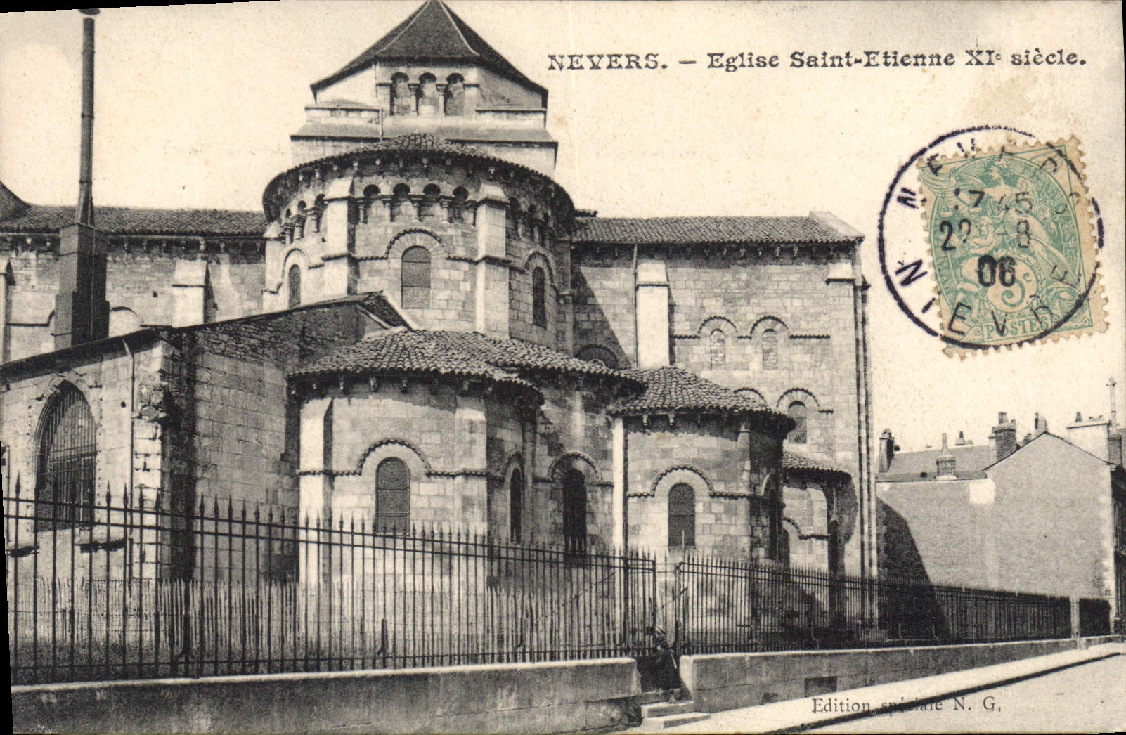 Neyers — Église Saint-Étienne XIe siècle — Édition spéciale N. G.