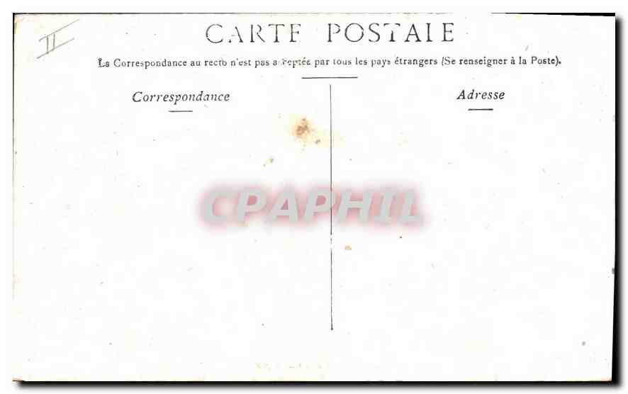 CPA Nevers Le Pont du Chemin de Fer  — Rückseite
