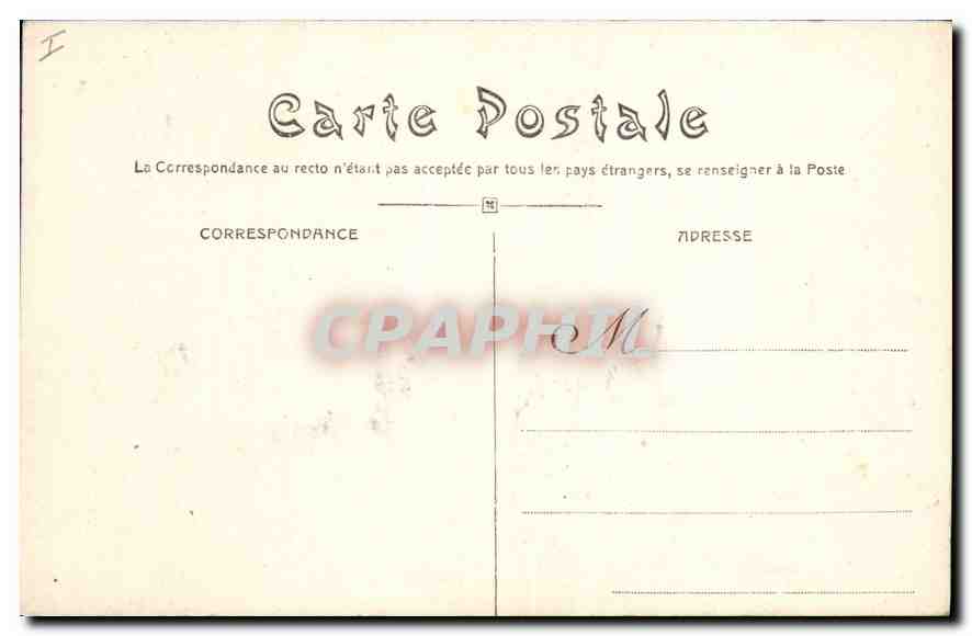CPA Nevers La Cathedrale  — Rückseite