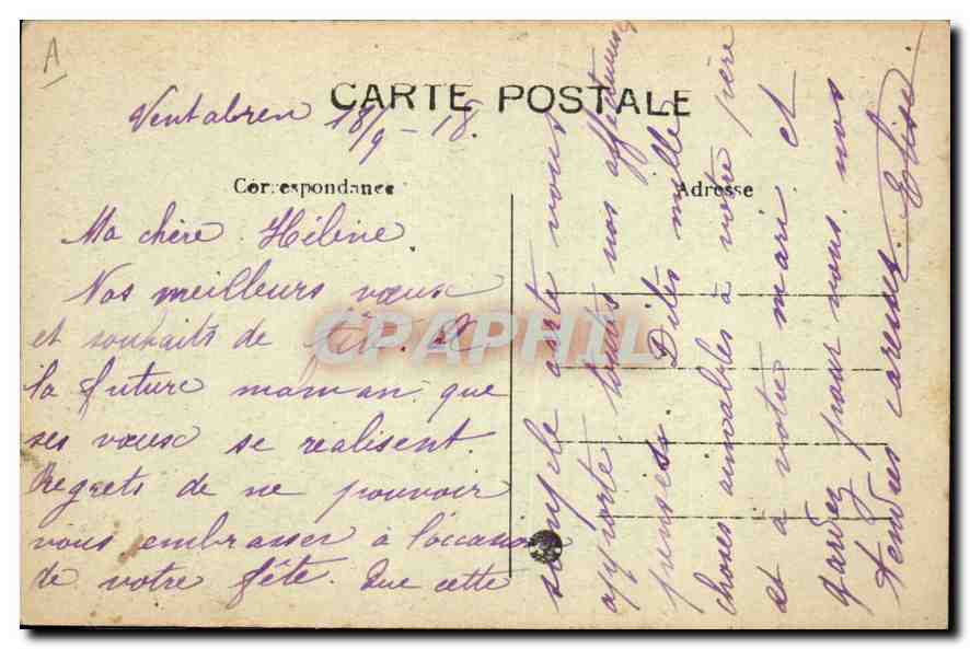 CPA Environs d'Aix en Provence Roquefavour Les Trois Ponts Train — Rückseite
