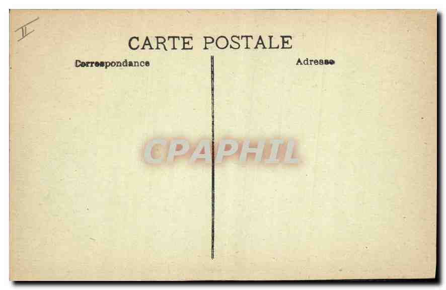 CPA Environs d'Aix en Provence Roquefavour Avenue de la Gare  — Rückseite