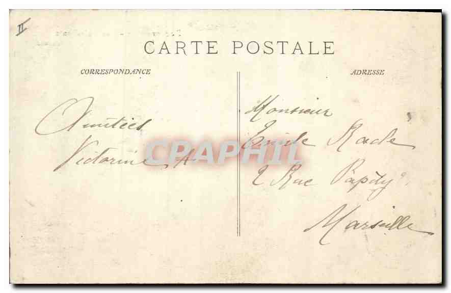 CPA Roquefavour Les trois Ponts  — Rückseite