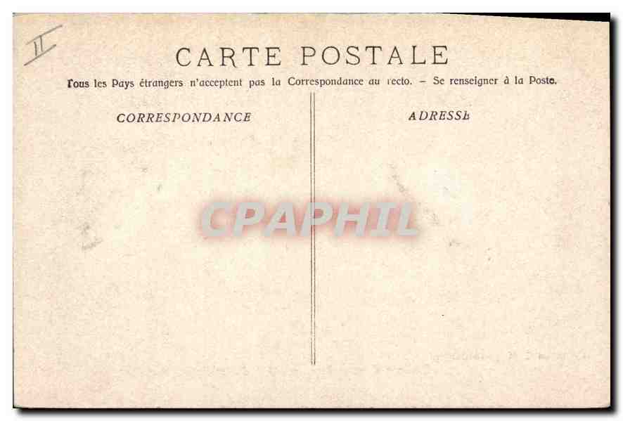 CPA Environs d'Aix en Provence Aqueduc de Roquefavour  — Rückseite