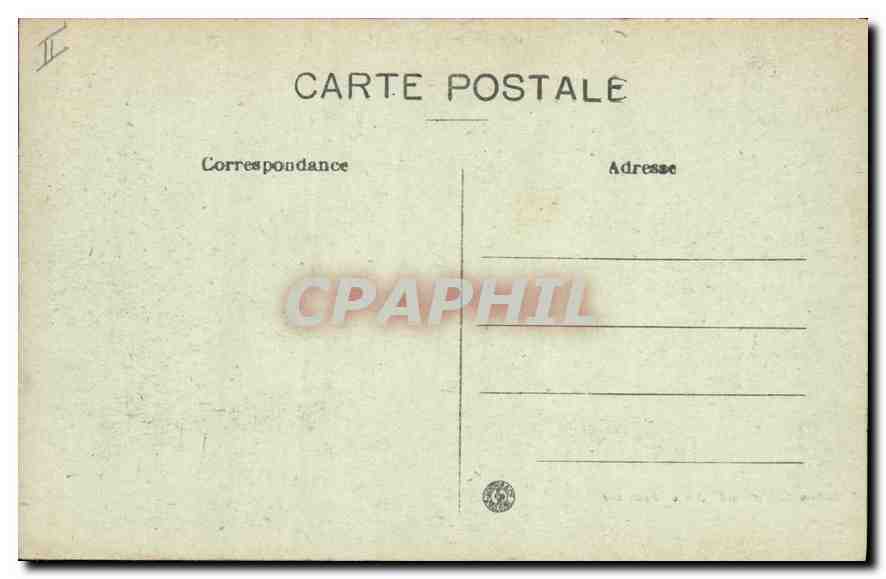 CPA Environs d'Aix en Provence Roquefavour Sortie de la Gare  — Rückseite