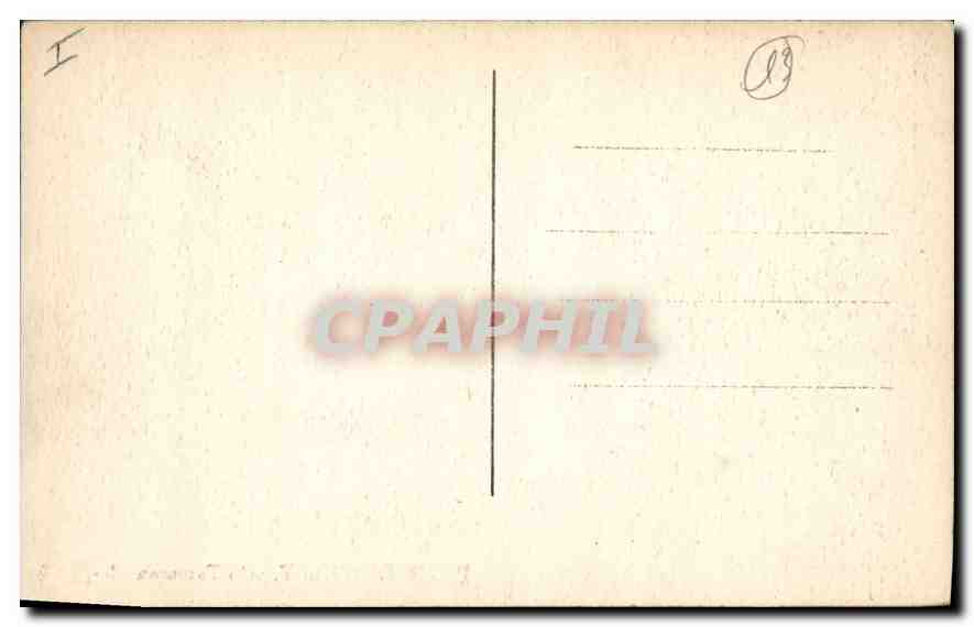 CPA Petit Castelet pres Tarascon B du R  — Verso