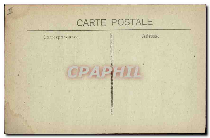 CPA Petit Noviciat des Missions Francaises d'Orient Petit Castelet pres Tarascon B du R Les Cours de — Verso