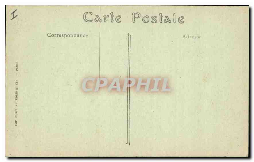 CPA Compiegne La Nef de l'Eglise Saint Jacques  — Rückseite