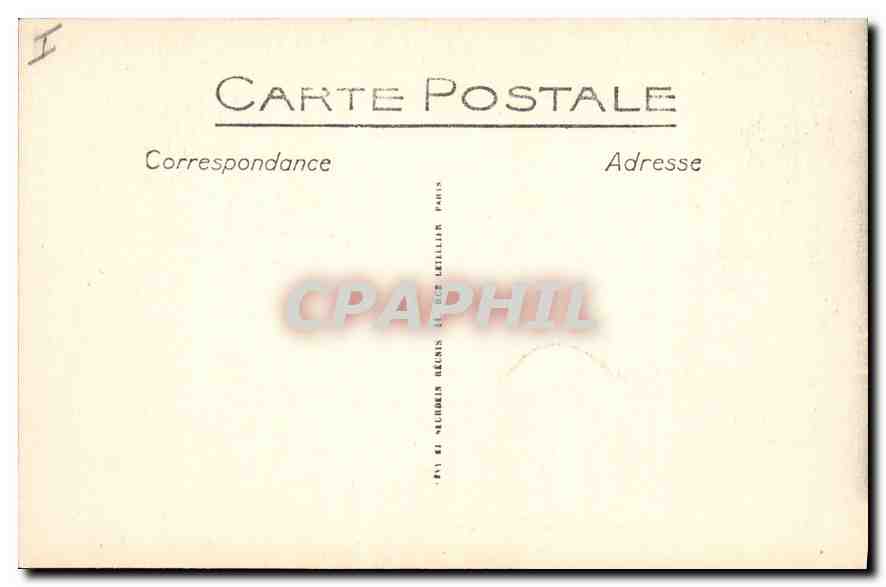 CPA Compiegne Les Terrasses et le Palais  — Rückseite