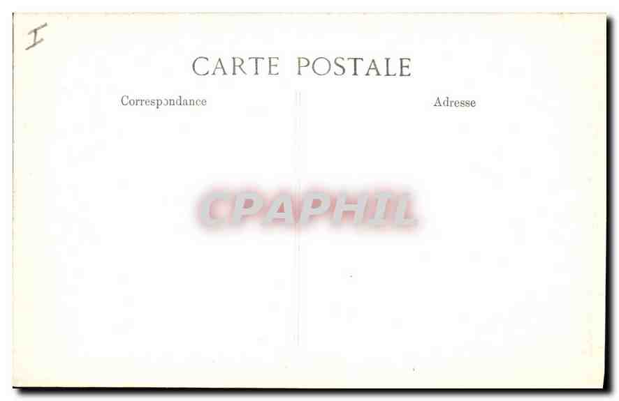 CPA Collection speciale du Palais de Compiegne Facade du Parc  — Rückseite