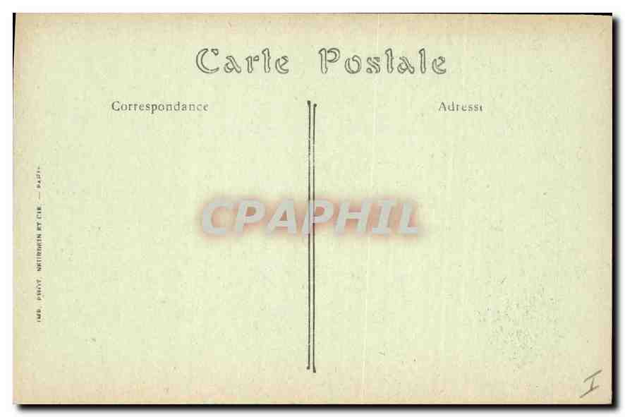 CPA Compiegne L'Eglise Saint Antoine  — Rückseite