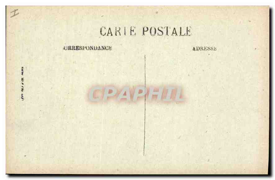 CPA Compiegne Le Portail de l'Eglise St Nicolas  — Rückseite