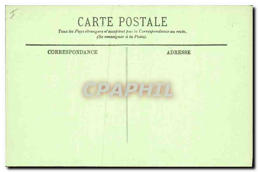 CPA Compiegne Le Chateau Salon de Repos du Prince Imperial  — Rückseite