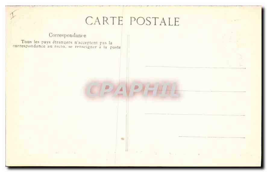 CPA Collection speciale du Palais de Compiegne Salon des Chasses  — Verso