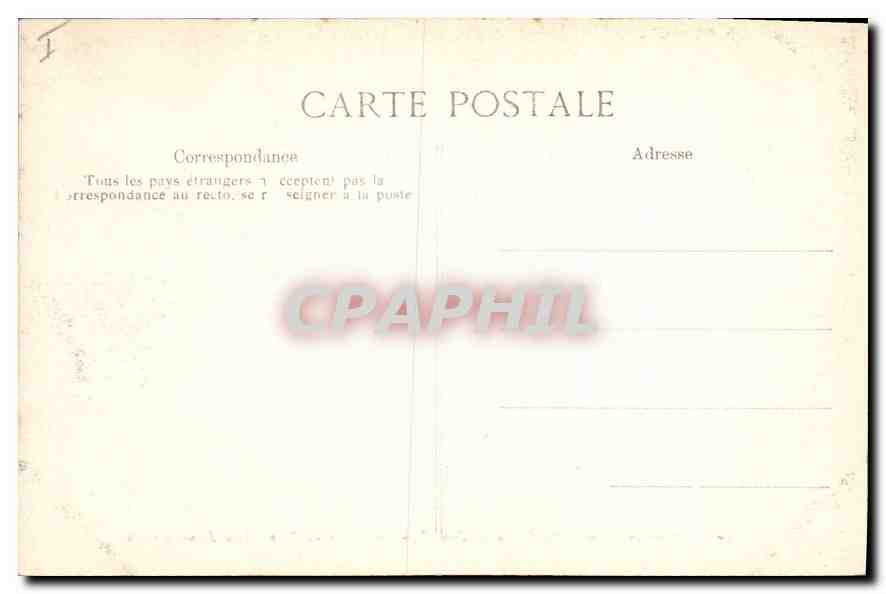 CPA Collection Speciale du Palais de Compiegne Salon de Stuc Napoleon 1er — Rückseite