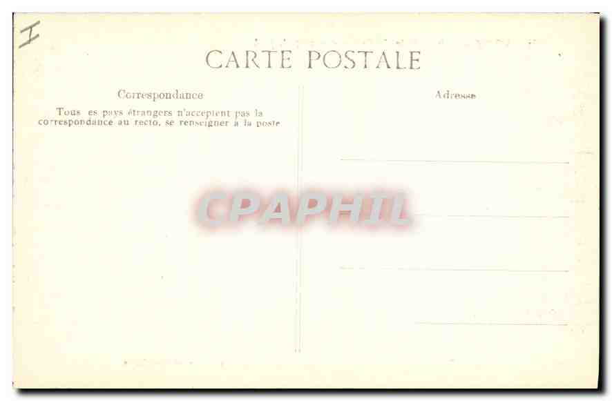 CPA Compiegne Coin du Parc  — Verso