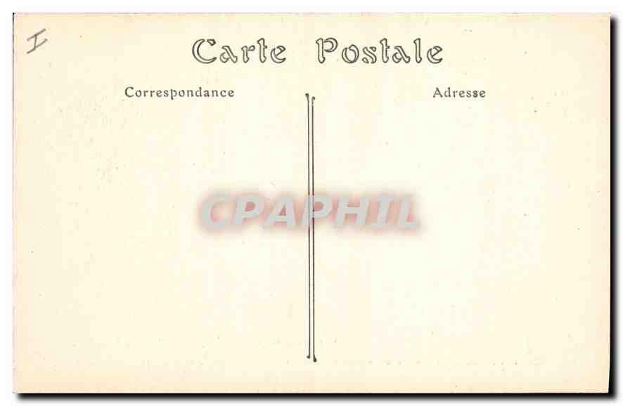 CPA Foret de Compiegne La Grande Avenue conduisant a la clairiere de la Victoire  — Rückseite