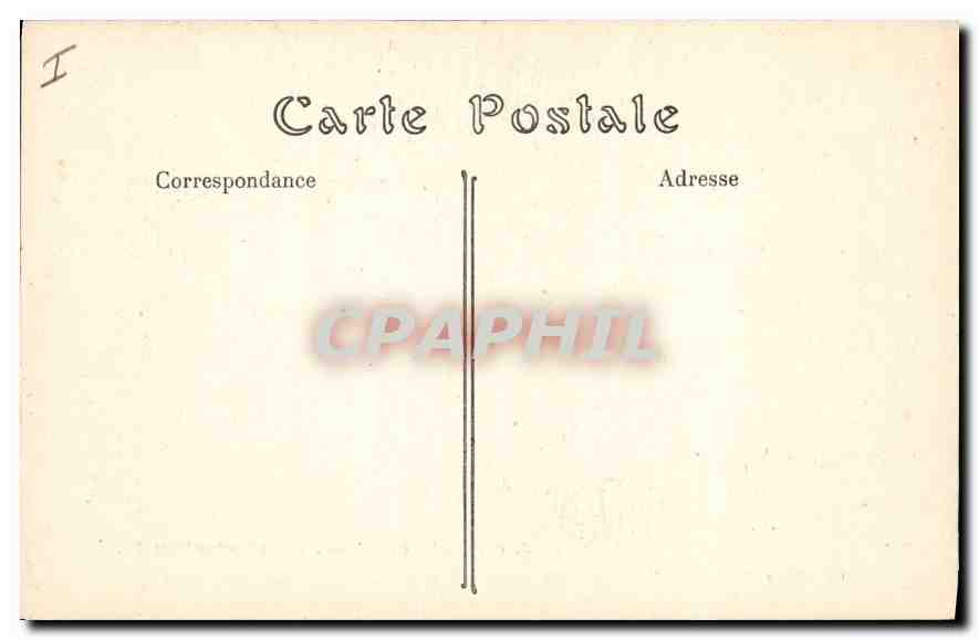 CPA Foret de Compiegne Clairiere de la Victoire Emplacement du train des plenipotentiares Allemands  — Rückseite