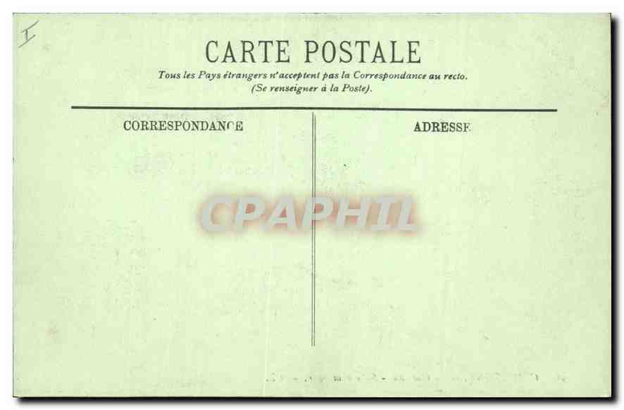CPA Compiegne Le Chateau Salle a Manger  — Rückseite