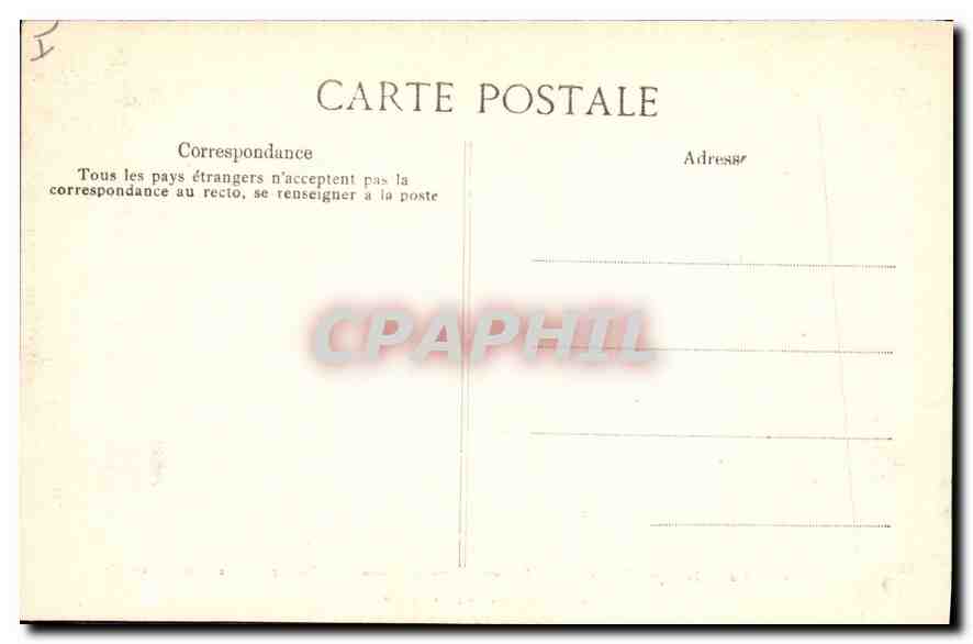 CPA Collection speciale du Palais de Compiegne Premier Salon de Marie Antoinette  — Rückseite