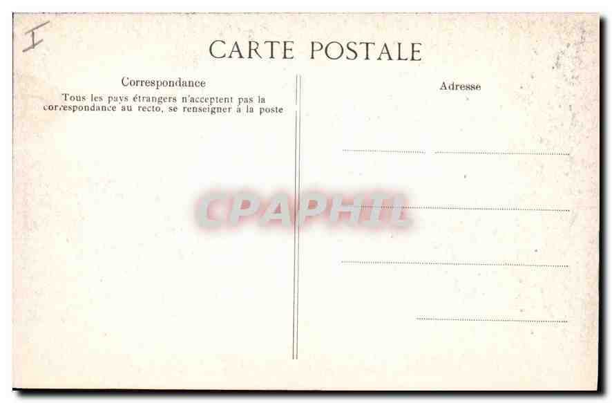 Palais de Compiègne — Coin du Parc — Collection spéciale du Palais-de Compiègne — n° 54 — Verso