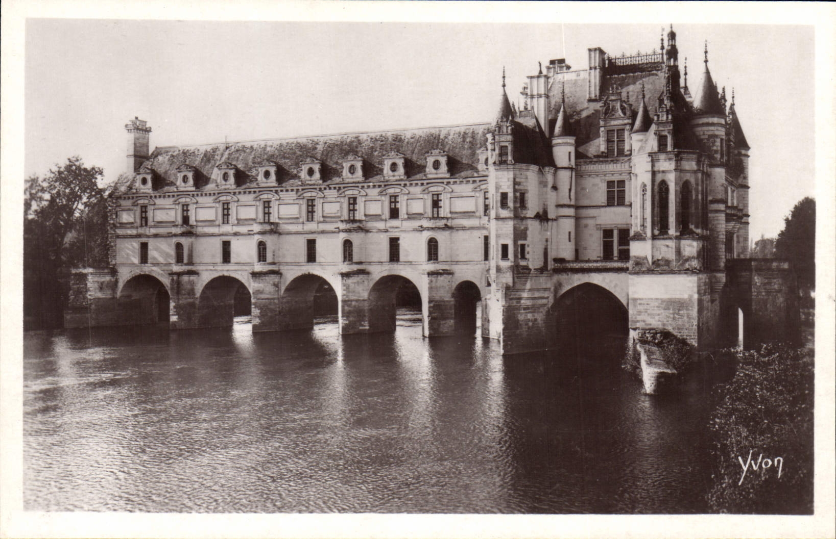 CPA Chateau de Chenonceaux Facade Nord Est 