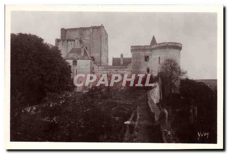 CPA Chateau de Loches Le Donjon et la Tour Louis XI 