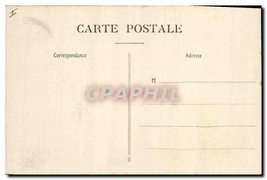 CPA Bourges La Cathedrale vue du jardin  — Rückseite