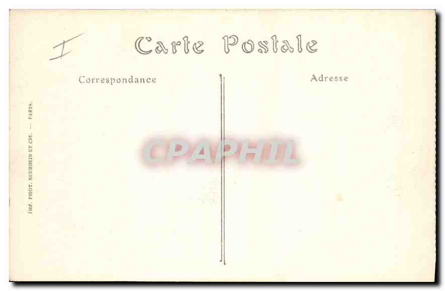 CPA Bourges Le Nouvel Hotel de Ville  — Rückseite