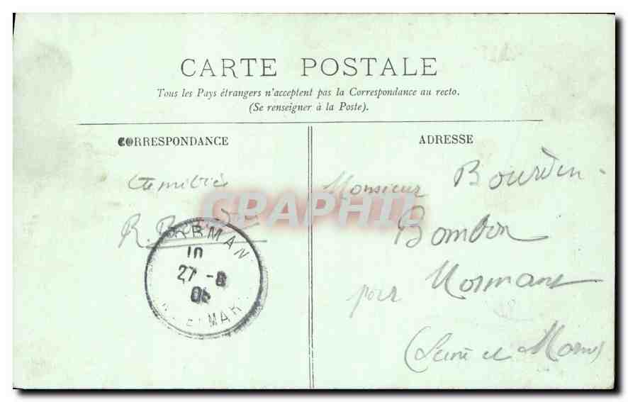 Boulogne-sur-Mer — La Colonne — LL — Verso